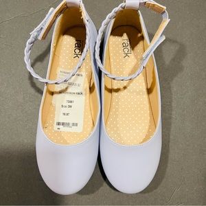 Girls Flats with Ankle Straps - Nordstrom Rack Size 3